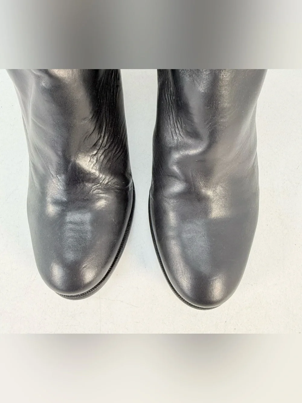 FRYE Phoebe Bootie Women's Side Zipper, Black Leather Ankle Boot Size 7.5